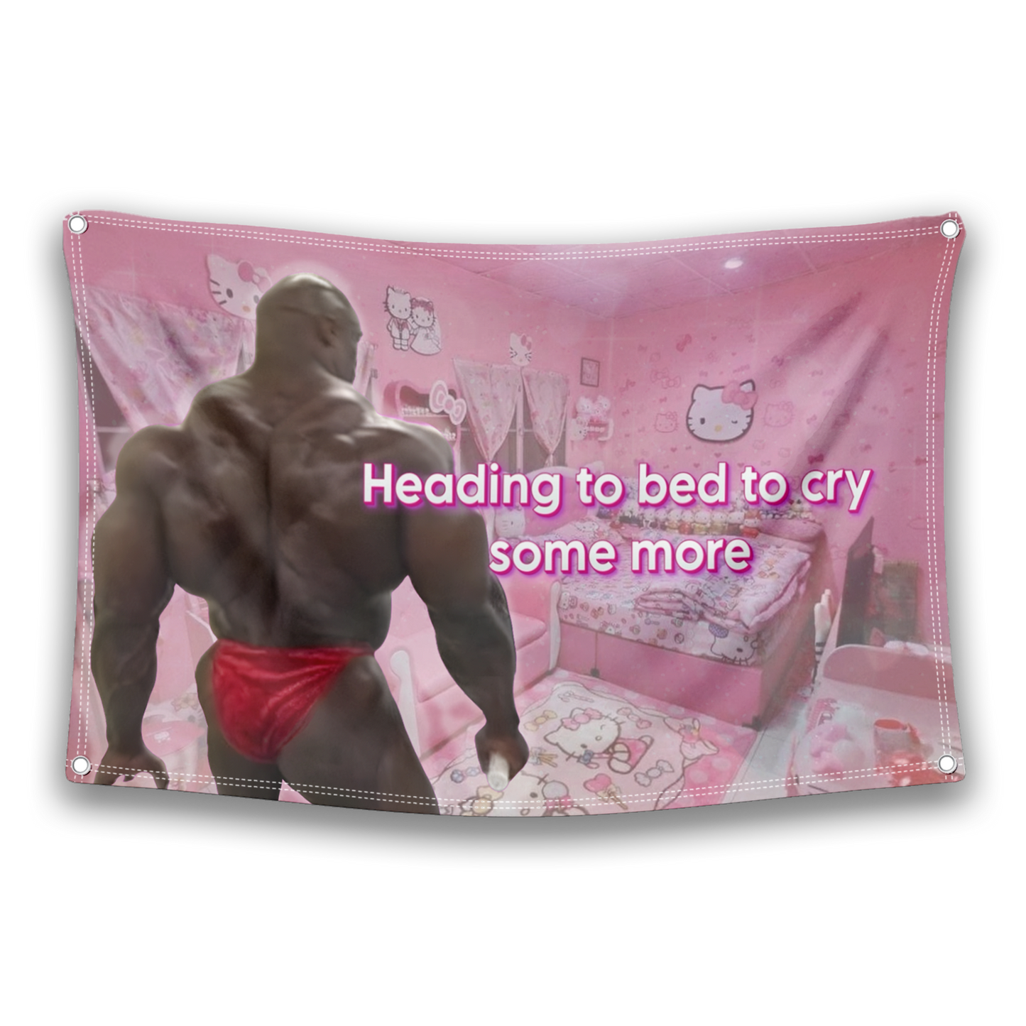Heading To Bed Flag