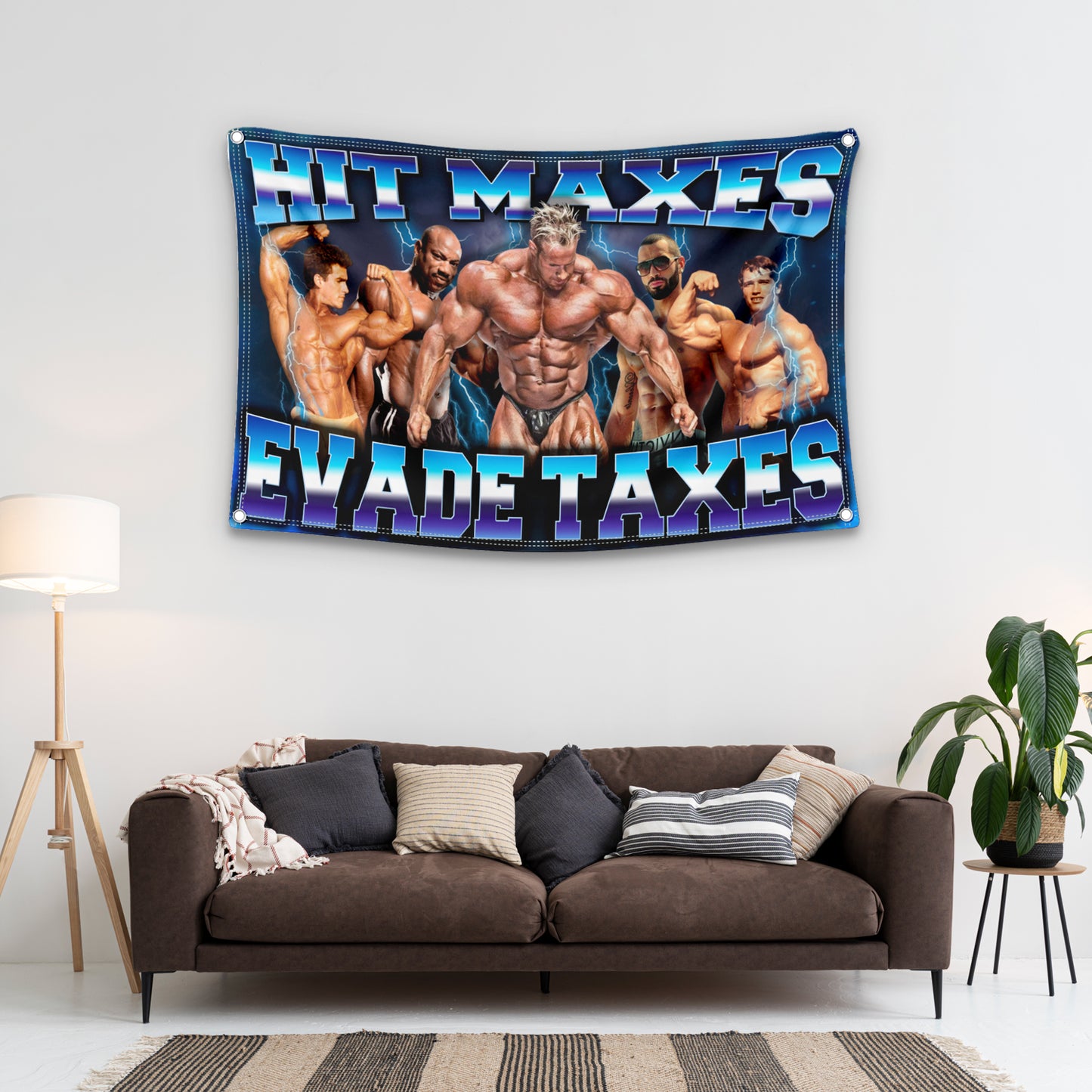 Hit Maxes Evade Taxes Flag