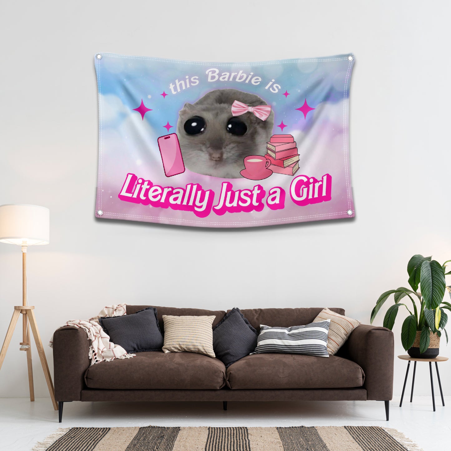 Literally Just A Girl Flag