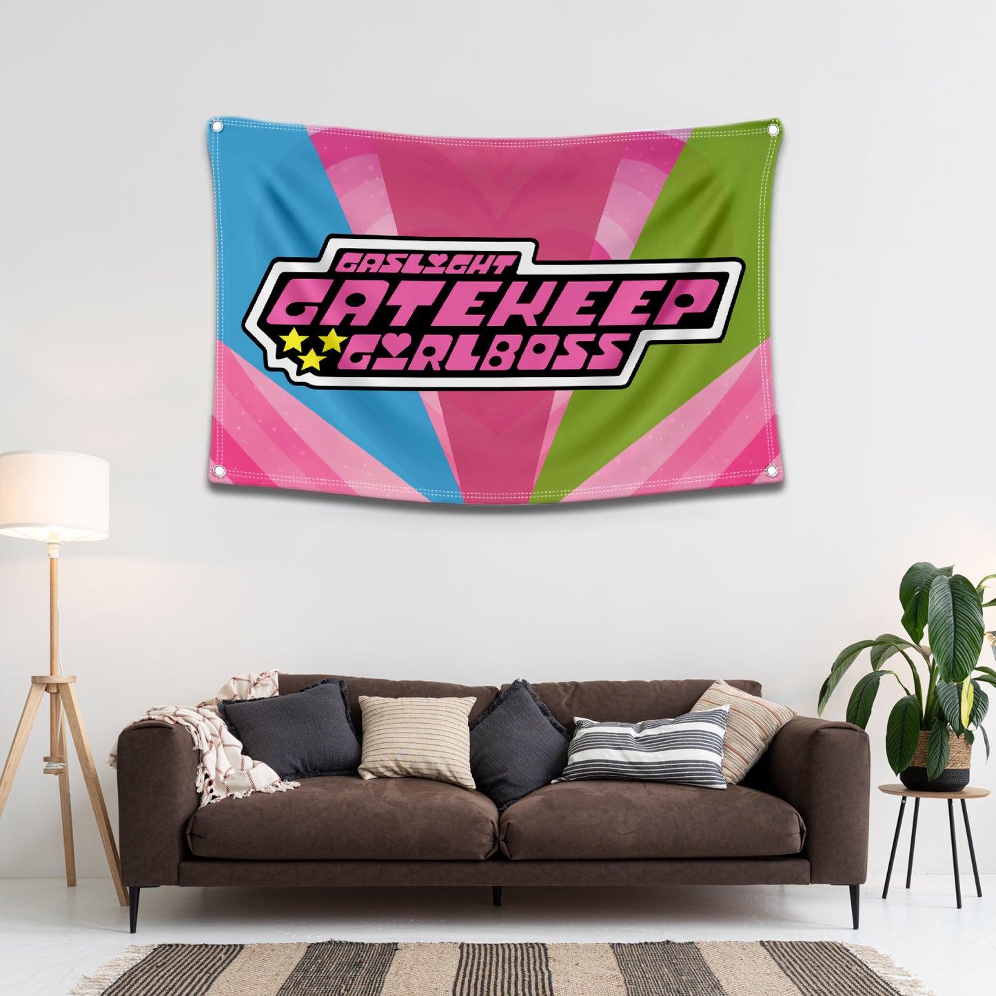 Gaslight Gatekeep Girlboss Flag