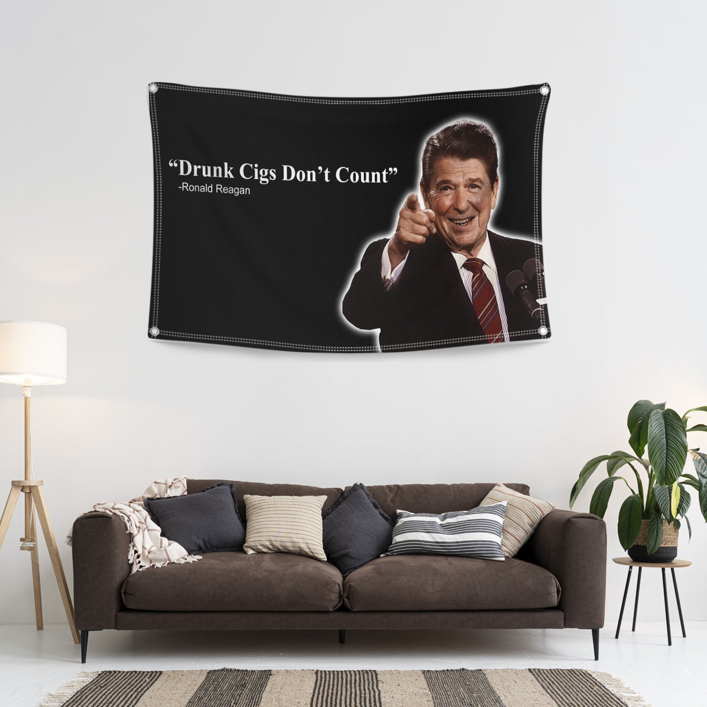 Drunk Cigs Don't Count Flag