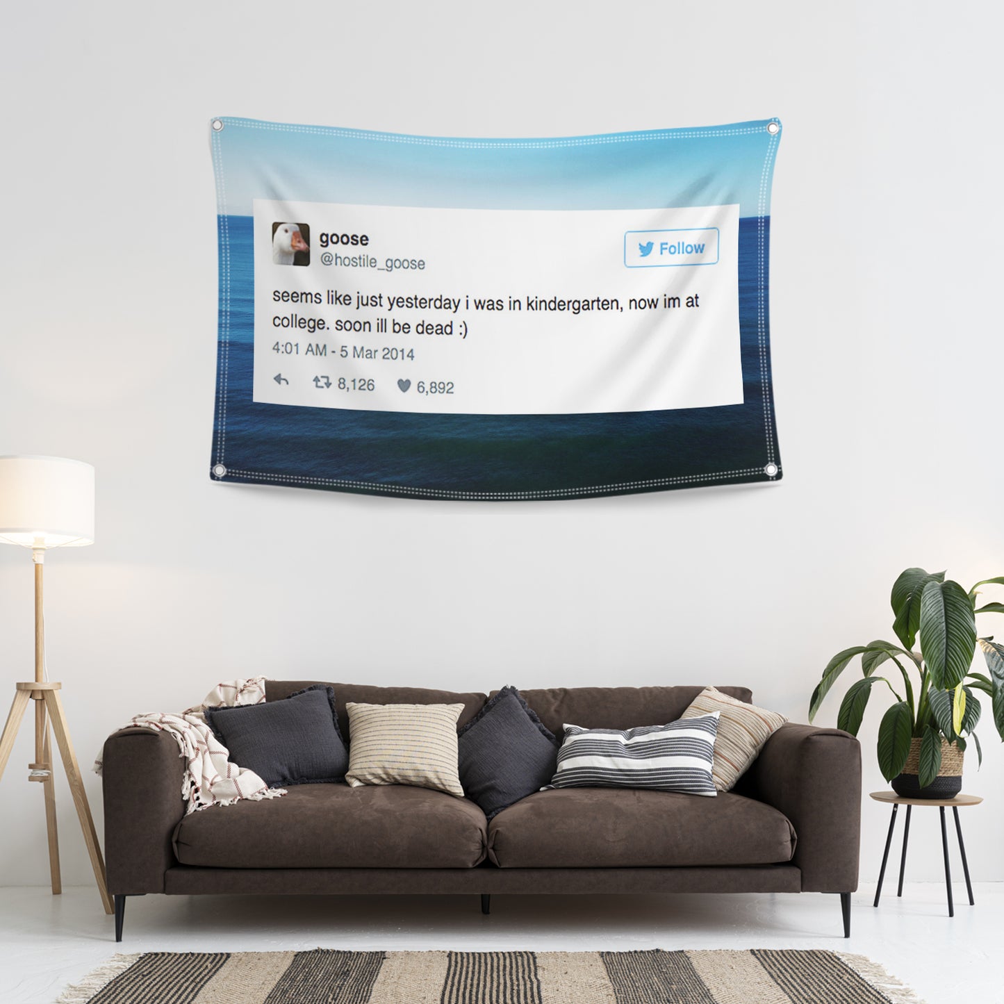 Soon I'll Be Dead Flag