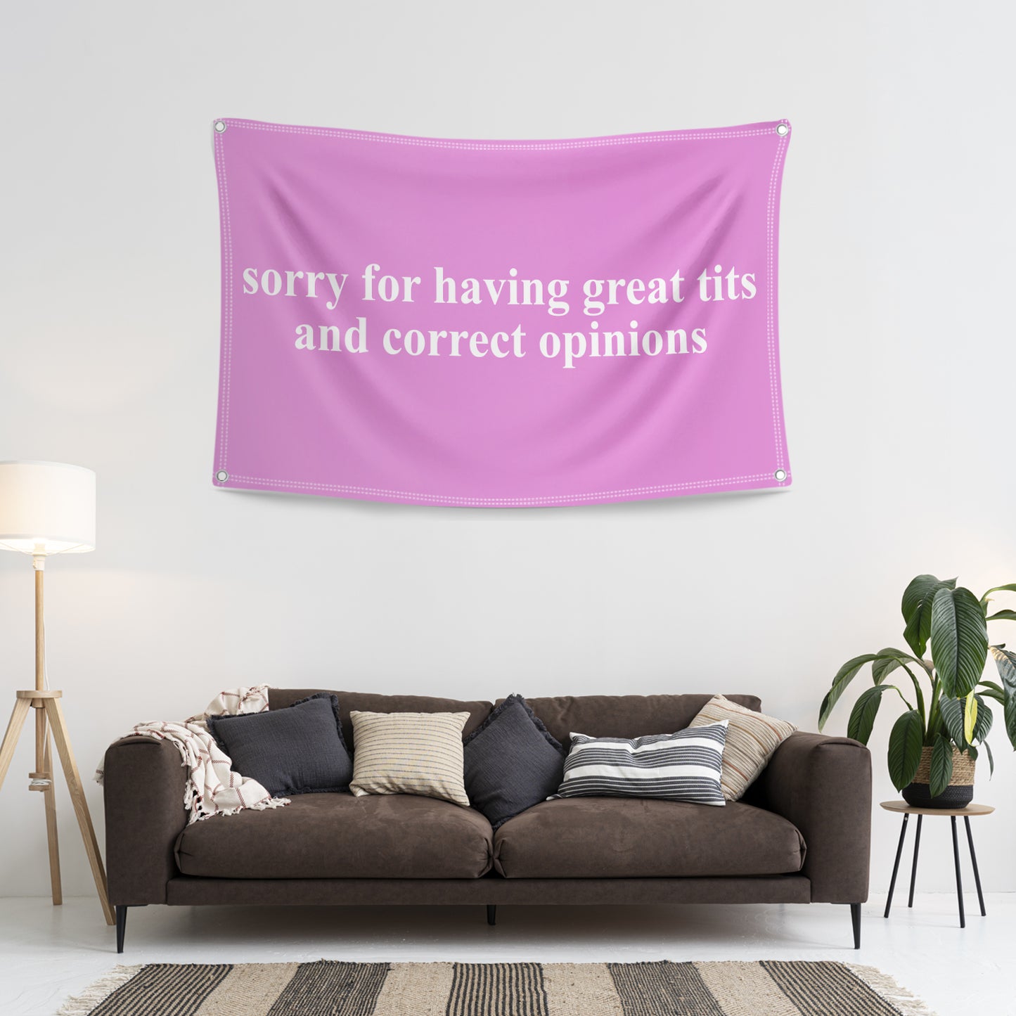 Sorry For Having Great Tits Flag