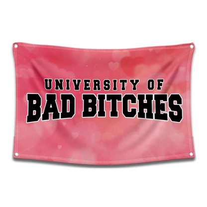 University of Bad Bitches Flag