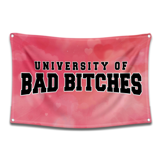 University of Bad Bitches Flag