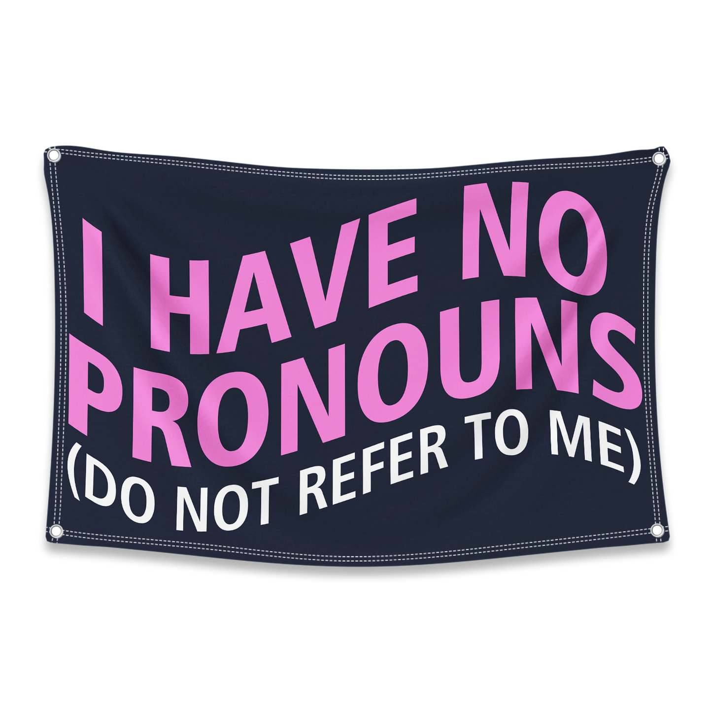 I Have No Pronouns Flag
